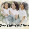 Custom Watercolor Family Portrait Painting • Personalized Family Painting • Personal Portrait Custom Paint • Canvas & Poster
