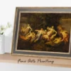 Dancing Fairies, 19th Century Vintage Painting, Vintage Fairy Painting, PRINTABLE Digital Downloadable Wall Art
