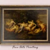 Dancing Fairies, 19th Century Vintage Painting, Vintage Fairy Painting, PRINTABLE Digital Downloadable Wall Art