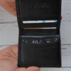 Personalized Leather Wallet For Him, Custom Engraved Handwriting Gift. Anniversary Birthday Christmas Boyfriend Husband Slim Bifold Wallet