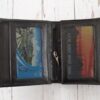 Personalized Leather Wallet For Him, Custom Engraved Handwriting Gift. Anniversary Birthday Christmas Boyfriend Husband Slim Bifold Wallet