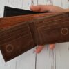 Personalized Leather Wallet For Him, Custom Engraved Handwriting Gift. Anniversary Birthday Christmas Boyfriend Husband Slim Bifold Wallet