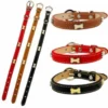 Custom Leather Dog Collar, Personalized Dog Collar