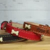 Custom Leather Dog Collar, Personalized Dog Collar