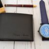 Personalized Leather Wallet For Him, Custom Engraved Handwriting Gift. Anniversary Birthday Christmas Boyfriend Husband Slim Bifold Wallet