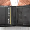 Personalized Leather Wallet For Him, Custom Engraved Handwriting Gift. Anniversary Birthday Christmas Boyfriend Husband Slim Bifold Wallet