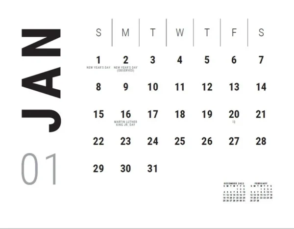 Personalized Photo Calendar