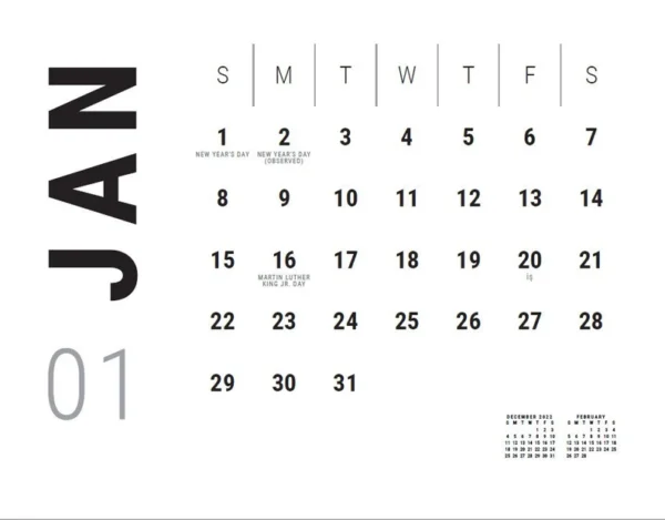 Personalized Photo Calendar
