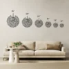 Islamic Calligraphy Metal Decor Surah Al-Nas