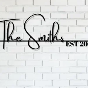 Custom Metal Address Sign
