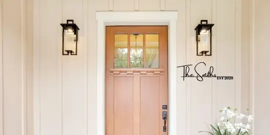 Custom Metal Address Sign