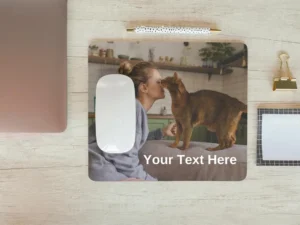 custom photo pet cat mousepad