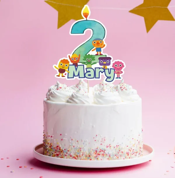 super simple songs cake topper