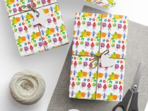 Custom Super Simple Songs wrapping paper