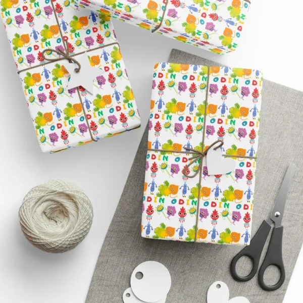 Custom Super Simple Songs wrapping paper