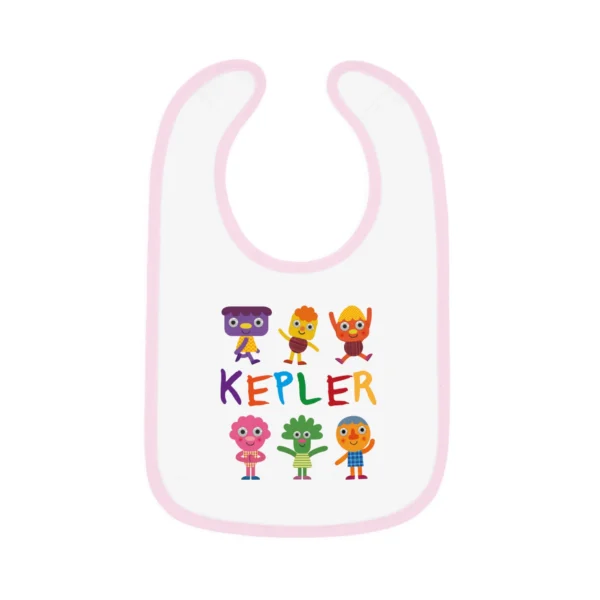 Super Simple Songs Baby Bib, Custom Noodle & Pals Baby Bib, Personalized Bibs For Infants