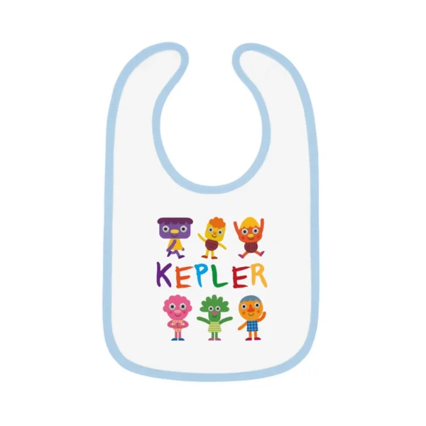 Super Simple Songs Baby Bib, Custom Noodle & Pals Baby Bib, Personalized Bibs For Infants