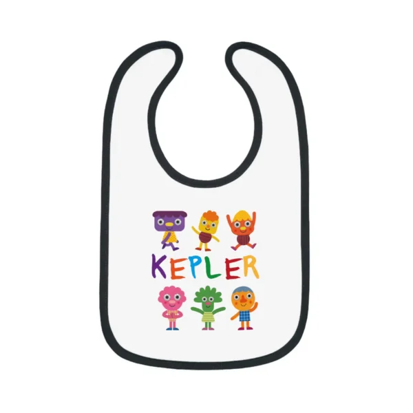 Super Simple Monsters Baby Bib, Custom Baby Bib, Personalized Bibs For Infants