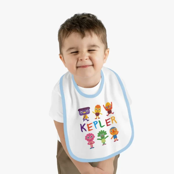 Super Simple Songs Baby Bib, Custom Noodle & Pals Baby Bib, Personalized Bibs For Infants